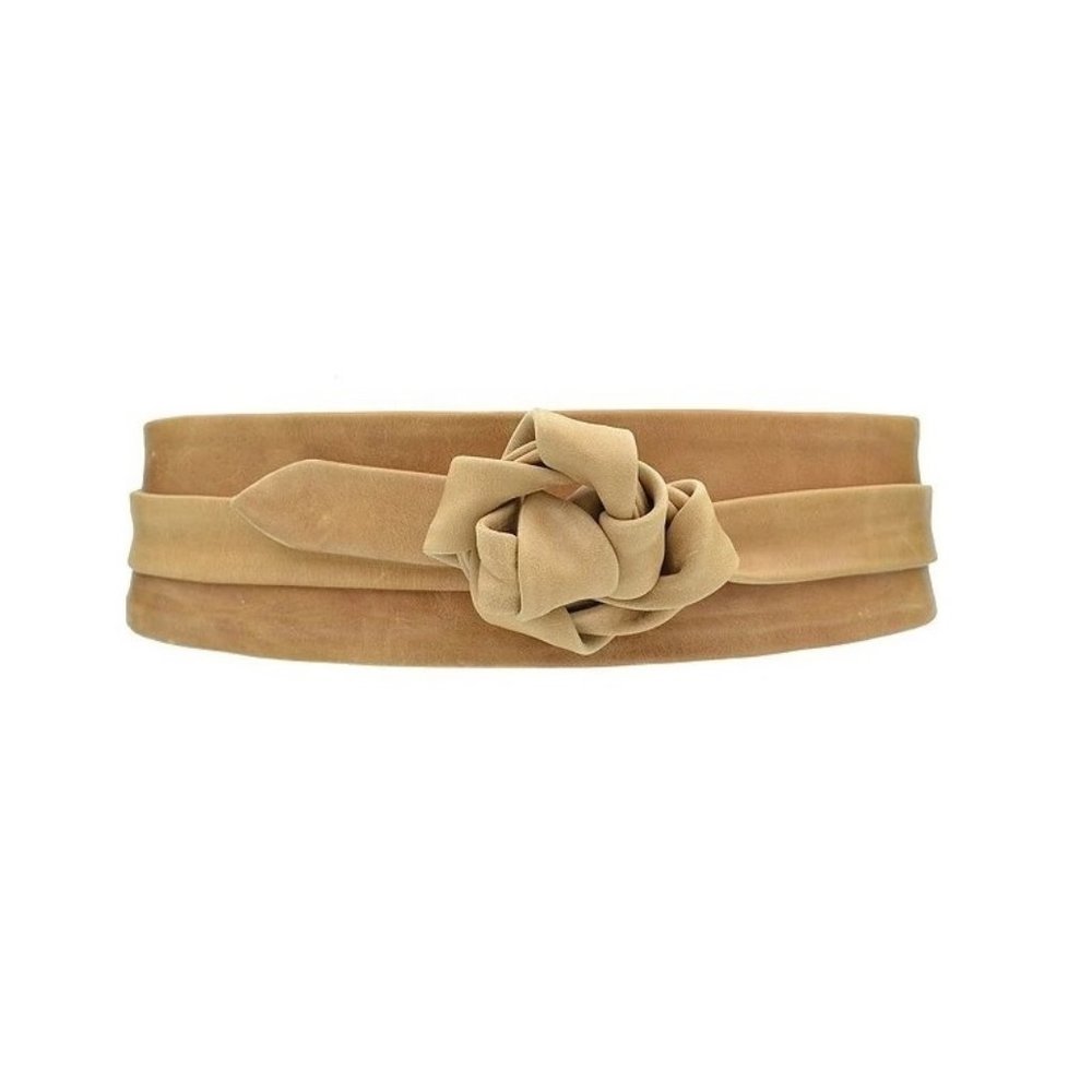 Ada Wrap Belt in Camel